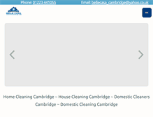 Tablet Screenshot of cleanerscambridge.com